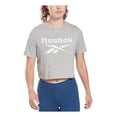 thumbnail image 1 of Playera Reebok Mujer Identity Crop Top Gris Casual gris XS, 1 of 6