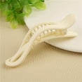 thumbnail image 1 of Pinzas planas para el cabello para mujeres y niñas 2025, pinzas planas con forma de garra y pinzas para el cabello grueso, pinzas con forma de garra, accesorios para peinar el cabello. Una horquilla., 1 of 2