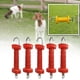 thumbnail image 5 of 5 piezas de aisladores para manija de puerta de cerca eléctrica, piezas de repuesto para rancho de pastoreo Rojo, 5 of 9