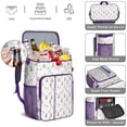 thumbnail image 5 of Travel Cooler Bag - Princess Unicorn Star Pattern Camping Beer Cooler Backpack with Bottle Opener- Waterproof Insulated Picnic Backpacks - Cooler Bag for Beach, 5 of 6