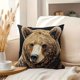 thumbnail image 4 of Uuiauoio Decorative Throw Pillow Covers 18x18 Inch Set of 1,Soft Textured Cushion Case,Modern Home Decor for Couch Bed Living Room, 4 of 6