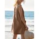 thumbnail image 4 of Monos cortos de verano Rompers VUTRU, holgados, de algodón, para mujer, 4 of 7