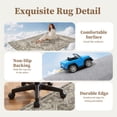thumbnail image 4 of Roxstand Washable Area Rugs 8x10, Stain Resistant Lightweight Vintage Rugs for Living Room, Non Skid Farmhouse Bedroom Rugs(8'x10', Vintage04-Ivory), 4 of 9
