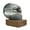 Grey, variant on Shape Storm Glass Weather Bottle, Predicting Barometer Desktop Decor for Home Office, 30ml Storm Glass