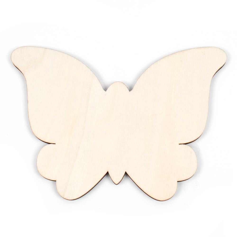 Hello Hobby Butterfly Wood Shape, 0.06 Lbs