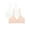 White / Light Cappuccino, variant on Girls Seamless Bra, 2-Pack, Sizes S-XXL