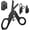Carbon Black, variant on 6 in 1 Multifunctional Trauma Shears Foldable with Strap | Carbon Black (Carbon Black)