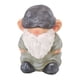 thumbnail image 4 of Garden Gnome Resin Structure Stable Bottom Retro Style Gnome Figurine for Patio Porch Decorations Flat Head Green, 4 of 5