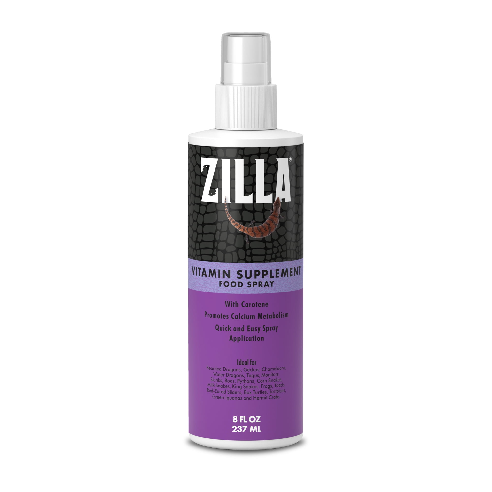 Zilla Vitamin Supplement Food Spray 8 Fluid Ounces