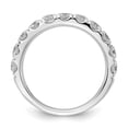thumbnail image 4 of Auriga Fine Jewelry 14K White Gold Lab Grown Diamond Wedding Band Size 8 for Women (1.5 Carat, Clarity : VS/SI, Color : FGH), 4 of 5