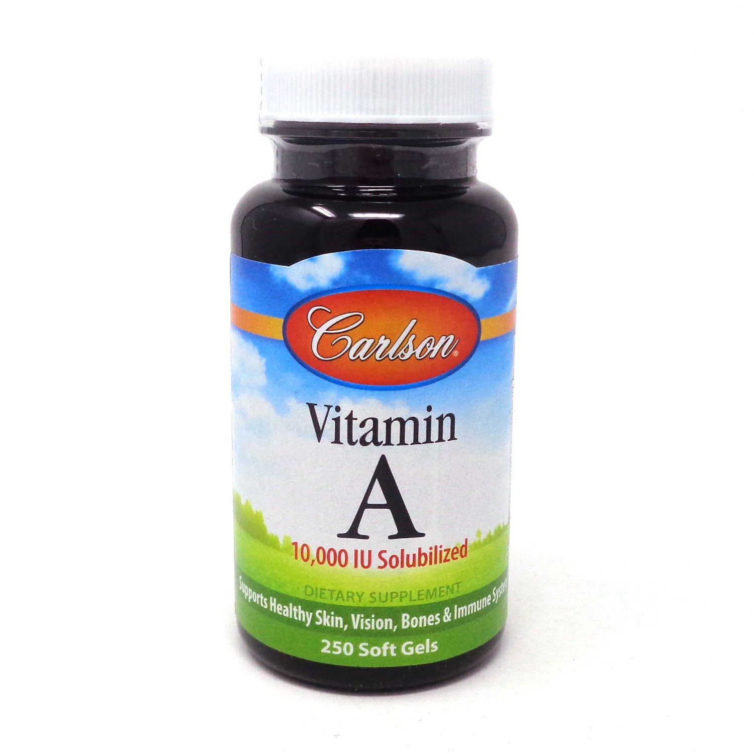Carlson Vitamin A 10000 iu Solubilized - 250 Softgels