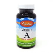 Carlson Vitamin A 10000 iu Solubilized - 250 Softgels