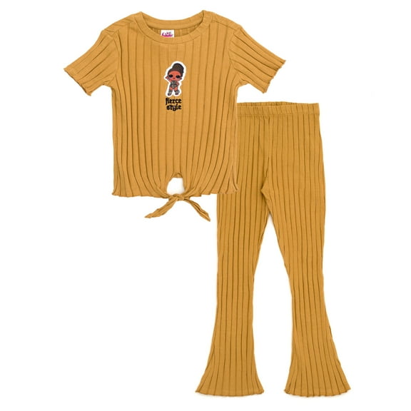 L.O.L. Surprise! Fierce T-Shirt and Flare Pants Outfit Set Toddler to Big Kid