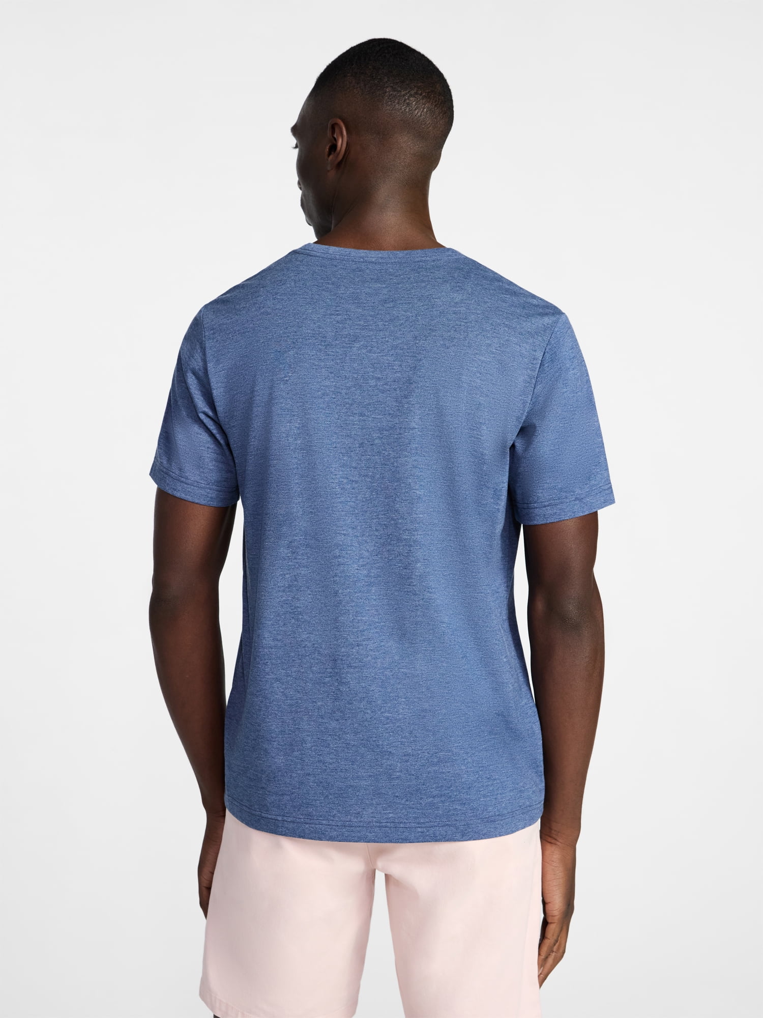 George Men's & Big Men's Relaxed Fit Short Sleeve V-Neck Tee, Sizes S-3XL
