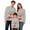 #05, variant on Family Matching Hoodie 3 Piece Family Pajamas Dad Mom Kids Holiday Pullover With Festive Print For Xmas Eve Party