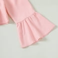 thumbnail image 5 of 11Y Big Girls Clothes Big Girls Outfits 12 Years Big Girls Half-Sleeve Solid Color Suspender Top Shorts 2PCS Girls Summer Clothing Set Pink, 5 of 8