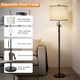 thumbnail image 4 of Lámpara de pie Qingmiao ajustable 137-170 cm 8W 3000K LED, 4 of 7