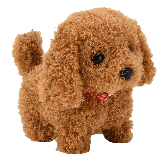 BESTSKY Barking Puppy Dog Plush Toys, Electronic Interactive Toy Battery Operated Dog Walking, Barking, Buddy for Kids
