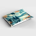 thumbnail image 2 of Ambesonne Mountain Pillow Sham, Mid Century Boho Montane, 26" X 20", Sea Blue Salmon, 2 of 2