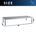 thumbnail image 2 of F&L Heavy-Duty Aluminum Dunnage Rack – 1850 lb Capacity All-Welded Storage Solution for Warehouses, Retail & Industrial Environments (60"x24"x12"), 2 of 10
