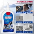 thumbnail image 2 of Stain Remover Gel Cleaner for Shower, Bathroom Tile Grout and Caulk - Heavy Duty Cleaner for Front Load Washing Machine Rubber Seal - No Scrubbing Gel Formula, 8.8 Fl Oz, 2 of 6