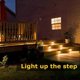 thumbnail image 4 of SZTXJ 16 Pack Solar Powered Outdoor Patio Lights, Waterproof LED Solar Step Lights for Fence, Patio, Deck, Yard, Post and Driveway, Warm White, 4 of 5