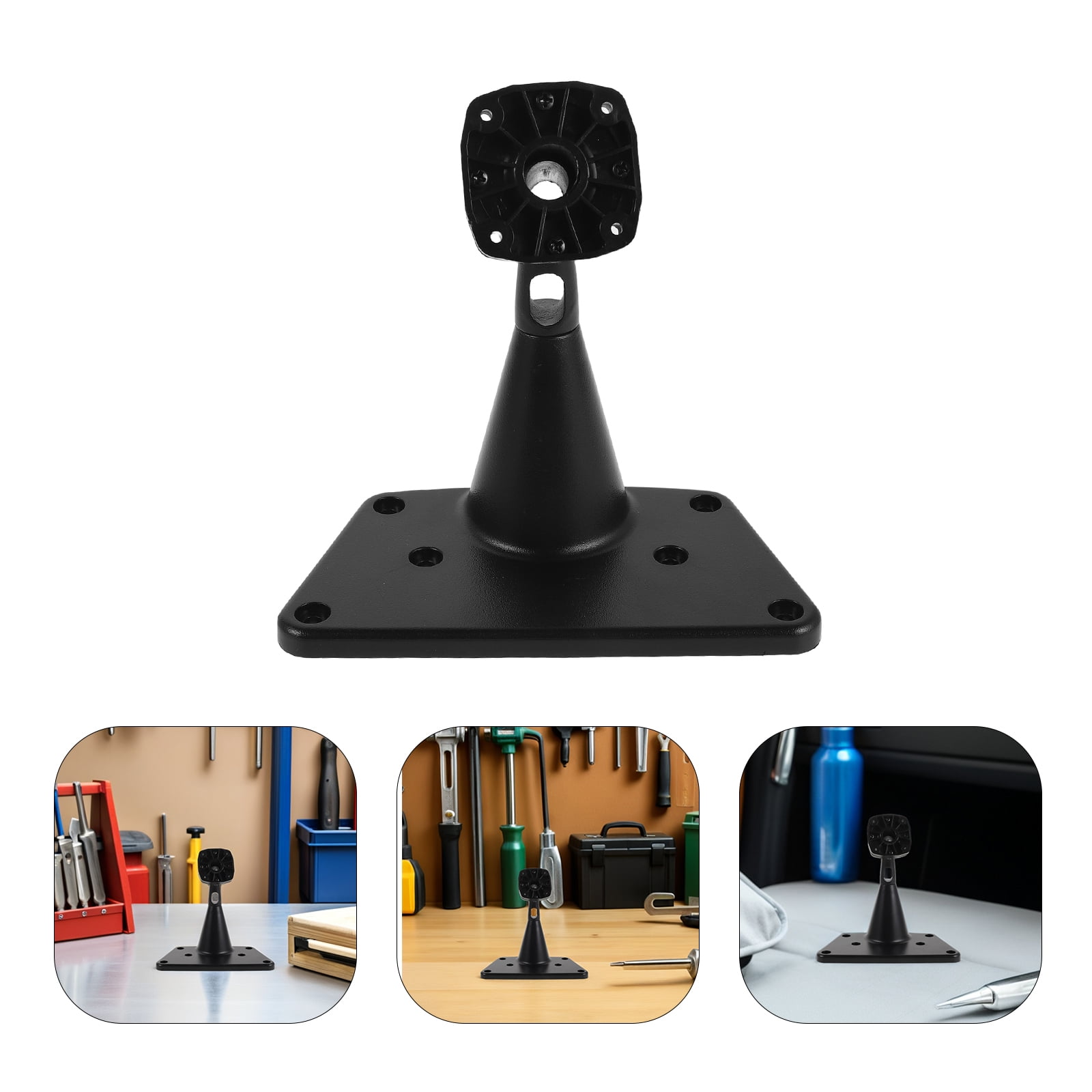 Luxshiny Easy Install Black Dash Camera Mount Bracket for Car Rearview Mirror