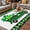 Green, variant on St. Patrick's Day Outdoor Rug for Patio/Deck/Porch, Non-Slip Large Area Rug 3 x 5 Ft, Spring Green Lucky Grass Truck Plaid Indoor Outdoor Rugs Washable Area Rugs, Reversible Camping Rug Carpet Runner