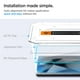thumbnail image 4 of Protector de pantalla Spigen GlaStar EZ Fit para Galaxy S24 Ultra, paquete de 2, 4 of 8
