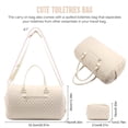 thumbnail image 4 of Bolsa De Ejercicios Bolsa de fitness Bolsas de gimnasio portátiles Compartimento para zapatos Impermeable para Hombres Mujeres Beige Ndcxsfigh Para Estrenar, 4 of 4