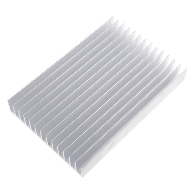 Aleta de enfriamiento del disipador de calor de aluminio Sunnimix para transistor amplificador LED 117.5x25x175mm