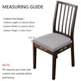 thumbnail image 2 of Cushion Covers for Dining Room Chairs - Elegant and Durable Dining Chair Slipcovers - and Revitalize Kitchen Chair Upholstery, 2 of 7