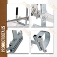 thumbnail image 5 of Kojem 14" - 36" Portable Chainsaw Mill Guide Bar Wood Cutting Sawmill Aluminum Steel for Builders/Woodworkers, 5 of 8