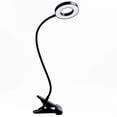 thumbnail image 1 of LED Reading Lamp, 9 Different Settings for Eye Protection, USB Rechargeable Reading Lamp, Desk Lamp with Touch Control Clamp [Black], 1 of 5