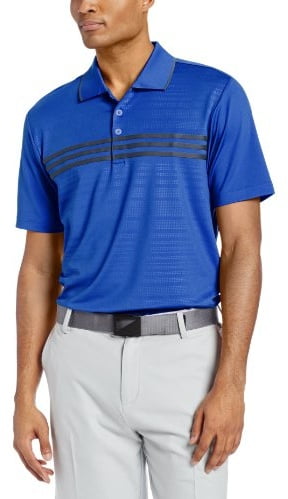 adidas 3 stripe golf shirts