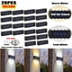 thumbnail image 2 of Lámpara Solar de pared para exteriores, luz cálida de 10LED, impermeable, alimentada por energía Solar, ilumina hacia arriba y hacia abajo, decoración de patio de jardín y Hogar, Nueva, 2 of 4