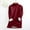 Wine, variant on ZSQDM Women's Hoodless Sweatshirt Crewneck Sweater Mock Neck Pullover Thermal Shirts for Women Winter Lined Sweatshirts Casual Crewneck Fleece Pullover Long Sleeve Loungewear Polyester (L)