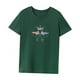 thumbnail image 3 of Camiseta de verano para mujer, disfraz femenino, Tops de verano para viajes de trabajo, deportes, Camping Verde, 3 of 7