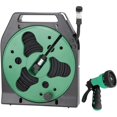 thumbnail image 1 of Mintcraft YP1121 Flat Hose Reel with Nozzle, 50', 1 of 2