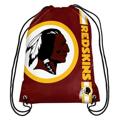 Logo Drawstring Backpack - Washington Redskins Big Logo Drawstring Backpack