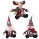 thumbnail image 4 of Muñeco de nieve de Papá Noel con forma de ciervo, adorno colgante para árbol de Navidad, 4 of 8