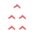 thumbnail image 3 of pitrice 1 Paire de Plaquettes de Frein Résistantes à l'Usure, Arrêt de Roue, Pince de Remplacement pour Vélos, Rouge 5Ensemble, 3 of 6