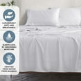 thumbnail image 5 of Superior 4-Piece Rayon From Bamboo Platinum Sheet Set, Full, 5 of 6