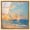Gold Frame, variant on Sailboats in the Sunset High-Gloss Frameless Acrylic Glass Wall Art Sailing Wall by Art Remedy, Ready to Hang, 12 x 12