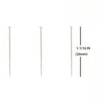 (2 pack) Hello Hobby Silver Pins Dressmaker 750 Count, Size 17, Nickel-Plated Steel