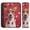 Dog with Heart-shaped Glasses, variant on 2-Pack Seat Belt Covers with Flannel Seatbelt Shoulder Strap Case Adjustable Straps Soft Padding for Car Dog Holding A Rose Small