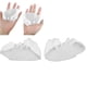 thumbnail image 4 of Almohadillas Separadoras De Dedos, Almohadillas Para Pies De Media Manga Separador De Dedos Para Dedos De Los Pies Almohadillas Para Camilla Para Botas De Trabajo Para Zapatos De YLSHRF Blanco, 4 of 8