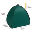 thumbnail image 6 of mdesiwst Pop Up Shrub Cover, Plant Frost Protection Tent, 22 x 22 x 22 Inch Winter Plant Cover, Garden Plant Protector from Snow And Ice for Outdoor Shrub Fruit Freeze Protection, 6 of 8
