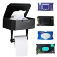 thumbnail image 4 of Organizador Soporte para rollo de papel: sin taladrar, fácil de instalar, apto para cocina y baño. Ehuebsd Libre de BPA, 4 of 9
