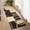 Brown, variant on FairOnly 8'x10' Brown Area Rugs for Living Room Geometric Circle Print Washable Soft Rugs Geometric Non Shedding Indoor Floor Carpet